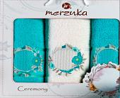 Набор полотенец Merzuka Ceremony 11777 (3 шт, бирюзовый)