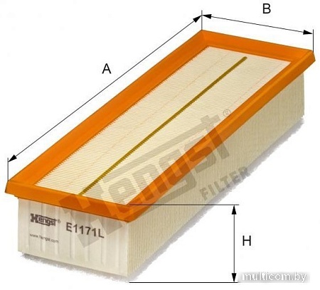 Воздушный фильтр Hengst E1171L