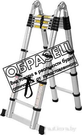 Лестница Алюмет DTLH 2.8м (2х9 ступеней)