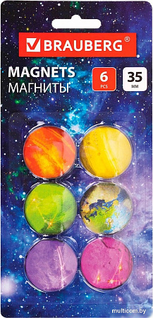 Набор магнитов BRAUBERG 272517 (6 шт)