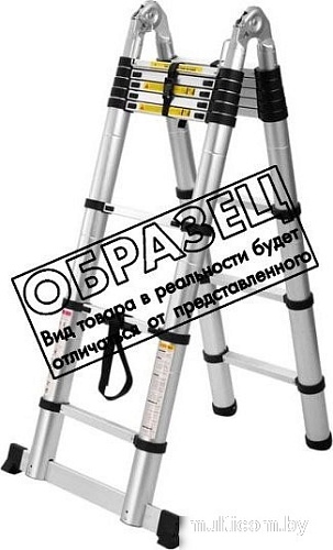 Лестница Алюмет DTLH 2.8м (2х9 ступеней)