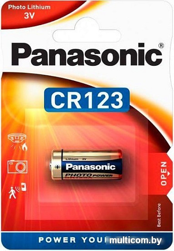 Батарейки Panasonic CR123A BP