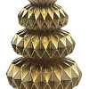 Фигурная свеча Tkano New Year Essential Origami TK24-NY_CND0013 (золотистый)
