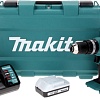 Ударная дрель-шуруповерт Makita HP457DW (с 1-им АКБ, кейс)