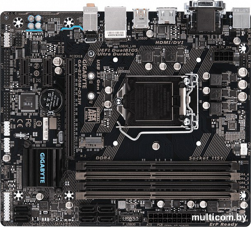 Материнская плата Gigabyte GA-B250M-DS3H (rev. 1.0)