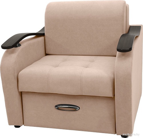 Кресло Сириус Лидер-2 ППУ 95x110 (Eva 33 велюр светло-коричневый)