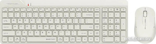 Офисный набор A4Tech Fstyler FG2300 Air (бежевый)