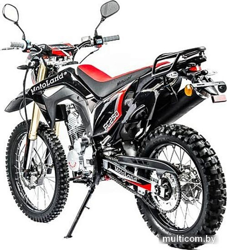 Мотоцикл Motoland FC250 (черный/красный)