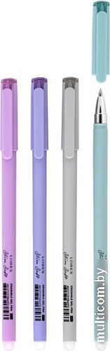 Набор гелевых ручек Lorex Pastel Slim Soft Пиши-стирай LXEPSS-PS4-4p (4 шт)