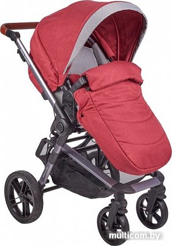 Универсальная коляска Farfello Zuma Duo Comfort (рубиновый)