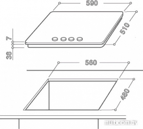 Варочная панель Whirlpool AKR 361 IX