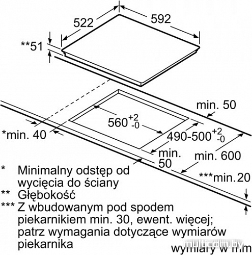 Варочная панель Bosch PVS651FC1E