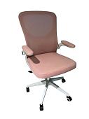 Офисное кресло Mio Tesoro Ноэми (розовый/белый, пластик)