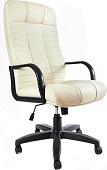 Офисное кресло Деловая обстановка Атлант Стандарт кожа люкс (белый)