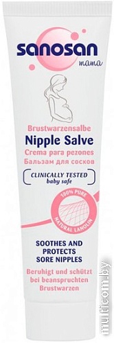 Косметика по уходу за телом Sanosan Mama Бальзам для сосков 30 мл