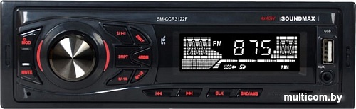 USB-магнитола Soundmax SM-CCR3122F
