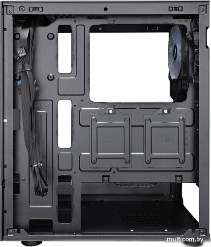 Корпус 1stPlayer MIKU Mi7-A ARGB (черный)