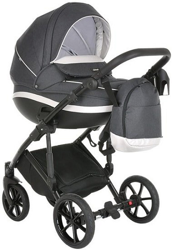 Универсальная коляска Tutis Mimi Style (3 в 1, 042 black marble)