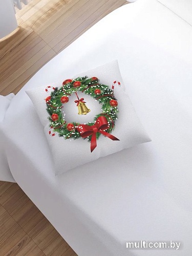 Чехол на подушку JoyArty Игрушки на венке sl_21510