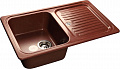 Кухонная мойка GranFest GF-S780L (красный марс)