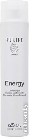 Шампунь Kaaral Purify Energy энергетический 300 мл