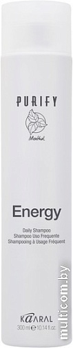 Шампунь Kaaral Purify Energy энергетический 300 мл