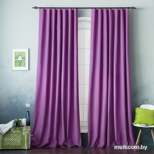 Комплект штор Pasionaria Билли 340x240 с подхватами (фиолетовый)