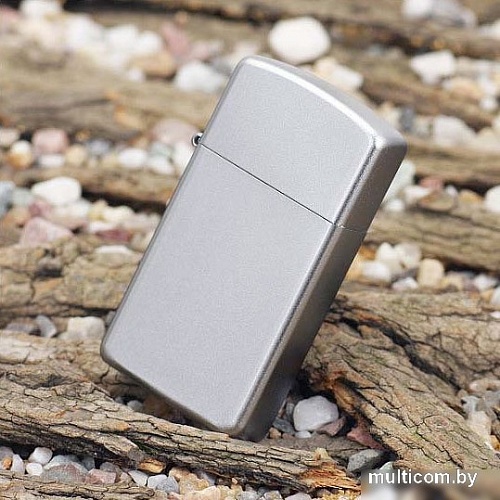 Зажигалка Zippo Slim 1605 Satin Chrome