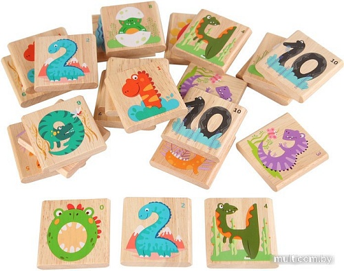 Развивающая игра МДИ Дино-цифры Д448