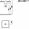 Умывальник Creavit Ultra 40x40 UL040-00CB00E-0000