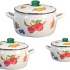 Набор кастрюль Metrot Фрукты 130444