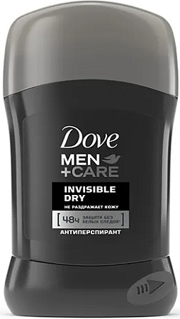 Антиперспирант-стик Dove Экстразащита без белых следов 50 мл