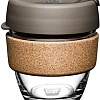 Многоразовый стакан KeepCup Brew Cork S Latte 227мл (серый)