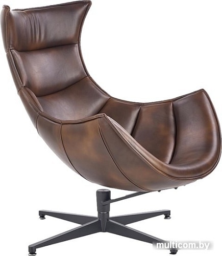 Кресло Halmar Luxor (темно-коричневый)
