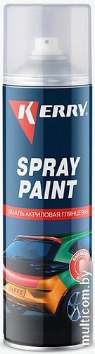 Автомобильная краска Kerry Глянцевая KR-013 405мл (белый)