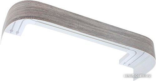 Карниз для штор Legrand Галант 7см 2П (3.6 м, дуб оксфорд)