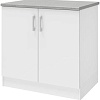 Шкаф напольный Stolline Уют 275.04МСТ (белый/белый)