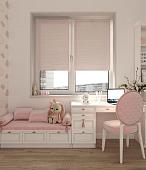 Рулонные шторы Legrand Гелакси 38x175 (пудра)