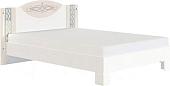 Кровать МСТ. Мебель Белла №2.1 140x200 (с подсветкой, рамух белый)