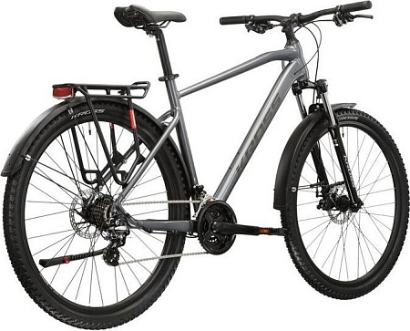 Велосипед Kross Hexagon 2.0 EQ 29 M/18" 2024 (серый/графит)