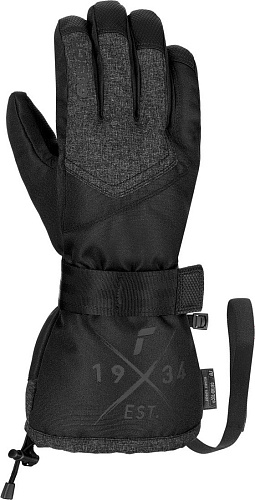 Горнолыжные перчатки Reusch Baseplate R-TEX XT 6304272-7721 (р-р 9.5, Black/Black Melange)