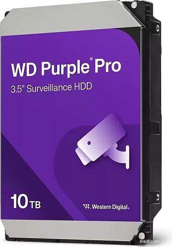 Жесткий диск WD Purple Pro 10TB WD102PURP