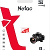 Карта памяти Netac microSDHC P500 ECO 8GB