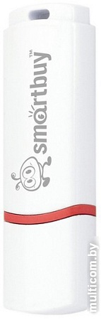 USB Flash Smart Buy Crown 8Gb White (SB8GBCRW-W)