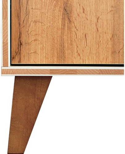 Полка Неман мебель Сканди МН-036-05 (дуб вотан/белый)