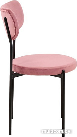 Стул Stool Group Барбара (велюр пыльно-розовый/черный)