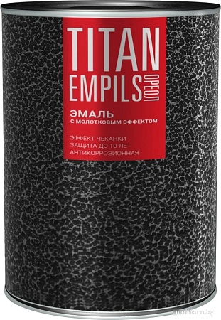 Titan Empils Ореол Алкидно-стирольная с молотковым эффектом 4605365083499 0.8 кг (коричневый)
