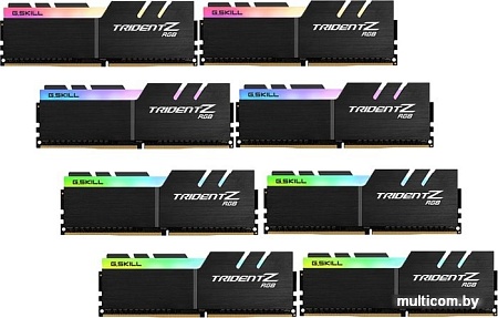 Оперативная память G.Skill Trident Z RGB 8x8GB DDR4 PC4-32000 F4-4000C18D-64GTZR