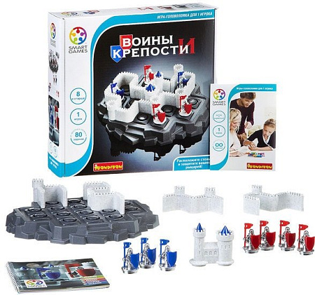 Настольная игра Bondibon Воины и Крепости