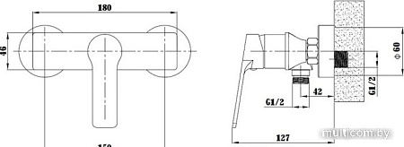 Смеситель Esko Singapore SB 80